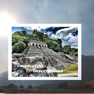 Tempel der Inschriften, Palenque, Mexiko Puzzle