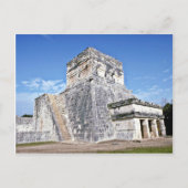 Tempel der Jaguare, Chichen Itza Postkarte (Vorderseite)