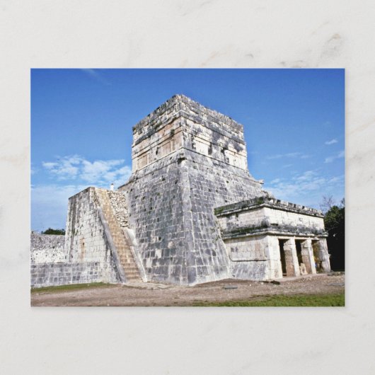 Tempel der Jaguare, Chichen Itza Postkarte (Vorderseite)