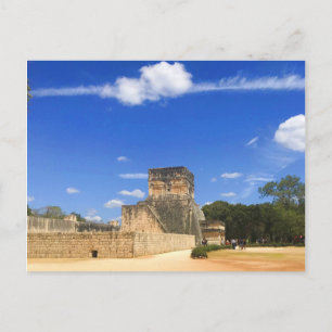 Tempel der Jaguars Chichen Itza Postcard Postkarte