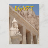 Tempel der Königin Hatshepsut Postkarte (Vorderseite)