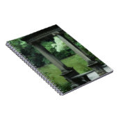 Tempel der Liebe an den alten Westbury Gärten Notizblock (Rechte Seite)