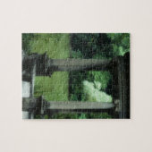 Tempel der Liebe an den alten Westbury Gärten Puzzle (Horizontal)