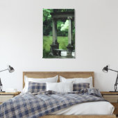 Tempel der Liebe im Old Westbury Gardens Leinwanddruck (Insitu (Schlafzimmer))