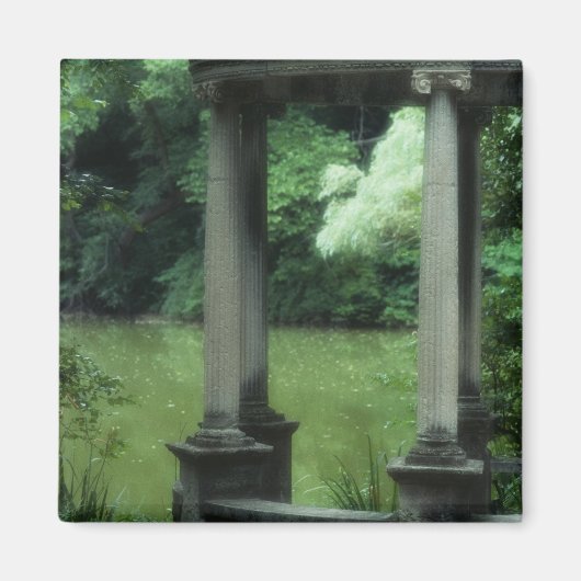 Tempel der Liebe im Old Westbury Gardens Magnet (Vorne)