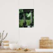 Tempel der Liebe im Old Westbury Gardens Poster (Küche)