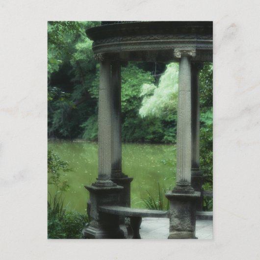 Tempel der Liebe im Old Westbury Gardens Postkarte (Vorderseite)
