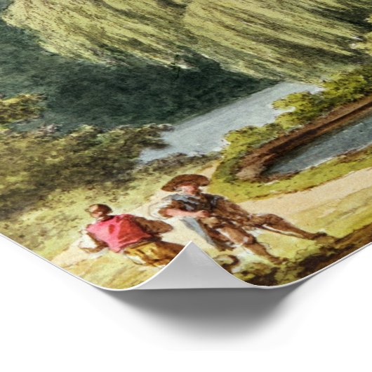 Tempel der Liebe, Petit Trianon Poster (Ecke)