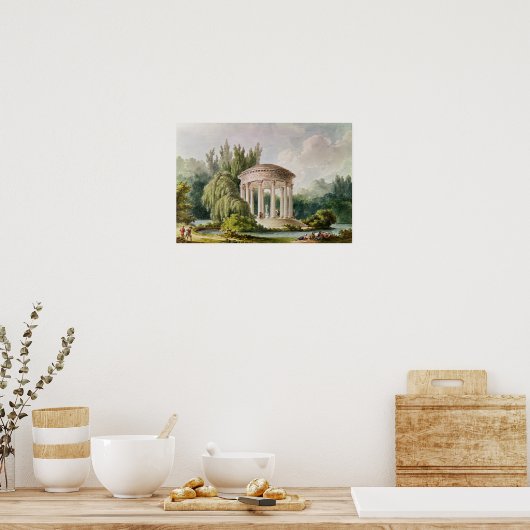 Tempel der Liebe, Petit Trianon Poster (Küche)