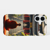 Tempel der Ruhe iPhone 16 Hülle (Rückseite (Horizontal))