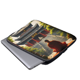 Tempel der Ruhe Laptopschutzhülle