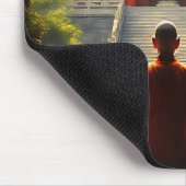 Tempel der Ruhe Mousepad (Ecke)