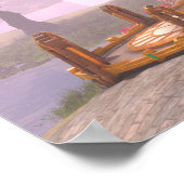 Tempel der Sirens Poster (Ecke)