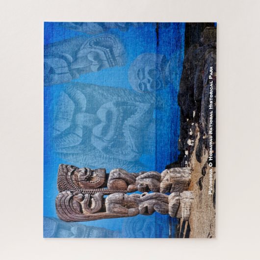 Tempel der Tikis Puzzle (Vertikal)