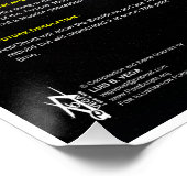 Tempel der YHVH in der Phi-Ratio Poster (Ecke)