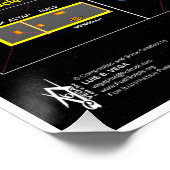 Tempel der YHVH in der Phi-Ratio Poster (Ecke)