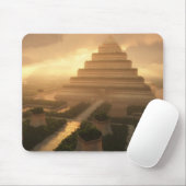 Tempel des Blattes Mousepad (Mit Mouse)