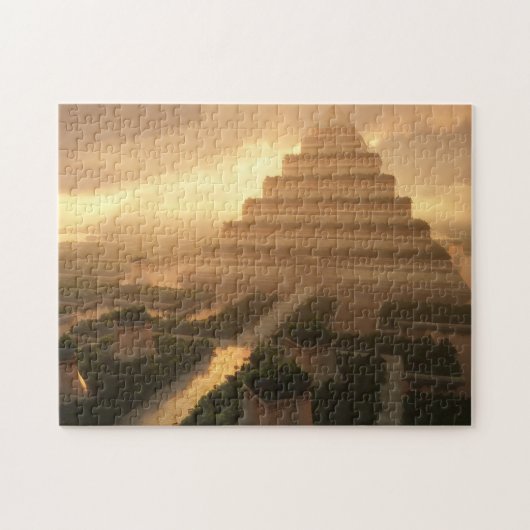 Tempel des Blattes (Tag) Puzzle (Horizontal)