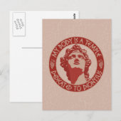 Tempel des Dionysos Postkarte (Vorne/Hinten)