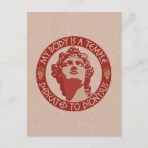 Tempel des Dionysos Postkarte