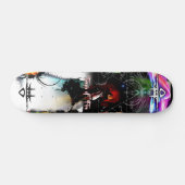 Tempel des Feuers - Spirt, bedecken 7 7/8" Skateboard (Horizontal)