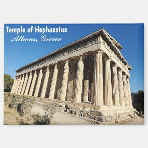 Tempel des Hephaestus Athen Griechenland Souvenir  Magnet