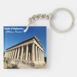 Tempel des Hephaestus Athen Griechenland Souvenir Schlüsselanhänger