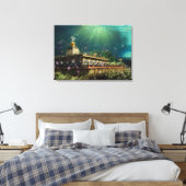 Tempel des Korallenriffs - überzogene Leinwand (Insitu (Schlafzimmer))