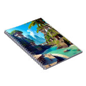 Tempel des Lemuria-Notebooks Notizblock (Rechte Seite)