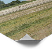 Tempel des Olympischen Zeus (Athen) Poster (Ecke)