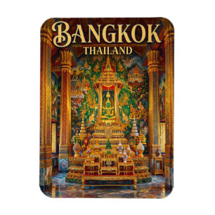 Tempel des Smaragd-Buddha Thailand Magnet