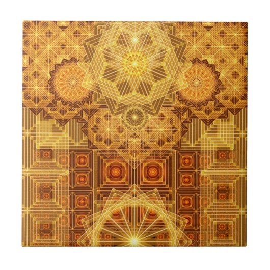 Tempel des Sun Fliese (Vorderseite)