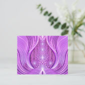 Tempel des Violetlichtes Postkarte (Stehend Vorderseite)