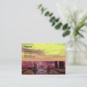 TEMPEL DES WASSERS VISITENKARTE (Stehend Vorderseite)