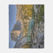 Tempel-Felsspitze und zweiter See Fleecedecke (Vorderseite)