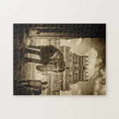 Tempel-Grüße Puzzle (Horizontal)