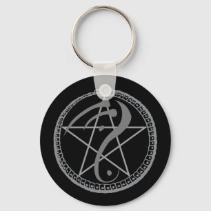 Tempel-Haus Sahjaza Emblem-Schlüsselanhänger Schlüsselanhänger