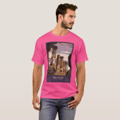 Tempel Heracles Agrigento Tal der Tempel T-Shirt (Vorne ganz)