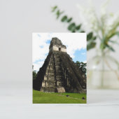 Tempel I, Tikal, Guatemala Postkarte (Stehend Vorderseite)