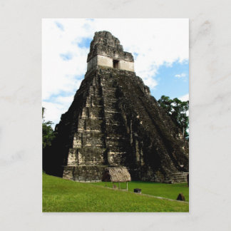 Tempel I, Tikal, Guatemala Postkarte