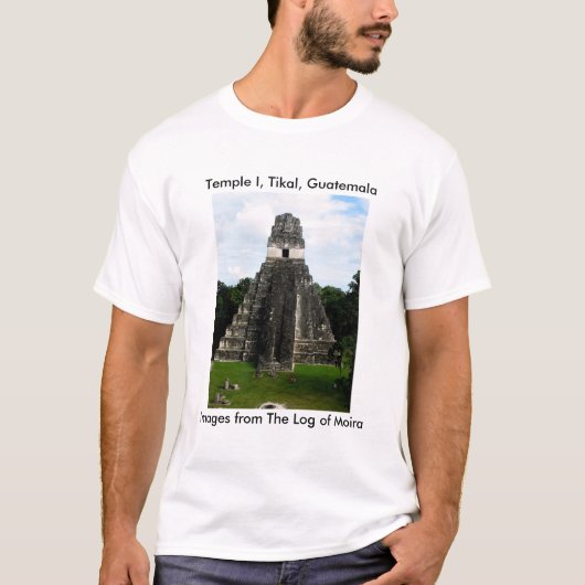 Tempel I, Tikal, Guatemala T-Shirt (Vorderseite)
