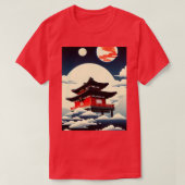 Tempel im Himmel T-Shirt (Design vorne)