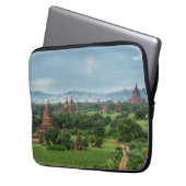 Tempel in Bagan, Myanmar Laptopschutzhülle (Vorderseite Links)