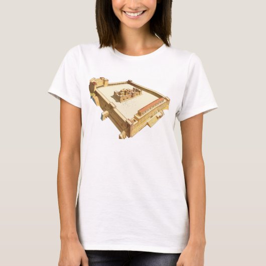 Tempel in Jerusalem. Herods Tempel T-Shirt (Vorderseite)