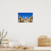 Tempel in Krabi Thailiand Poster (Küche)