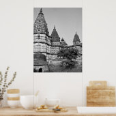 Tempel in Varanasi India Poster (Küche)
