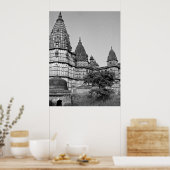 Tempel in Varanasi India Poster (Küche)