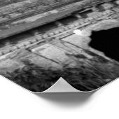 Tempel in Varanasi India Poster (Ecke)