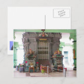 Tempel, Innere Postkarte (Vorne/Hinten)