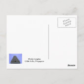Tempel, Innere Postkarte (Rückseite)